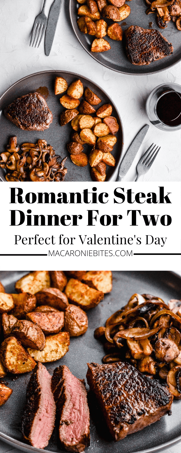Romantic Steak Dinner For Two - Macaroniebites